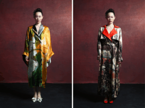 Pearl Lu Parsons thesis fashion collection Don’t Weep, Willow runway look
