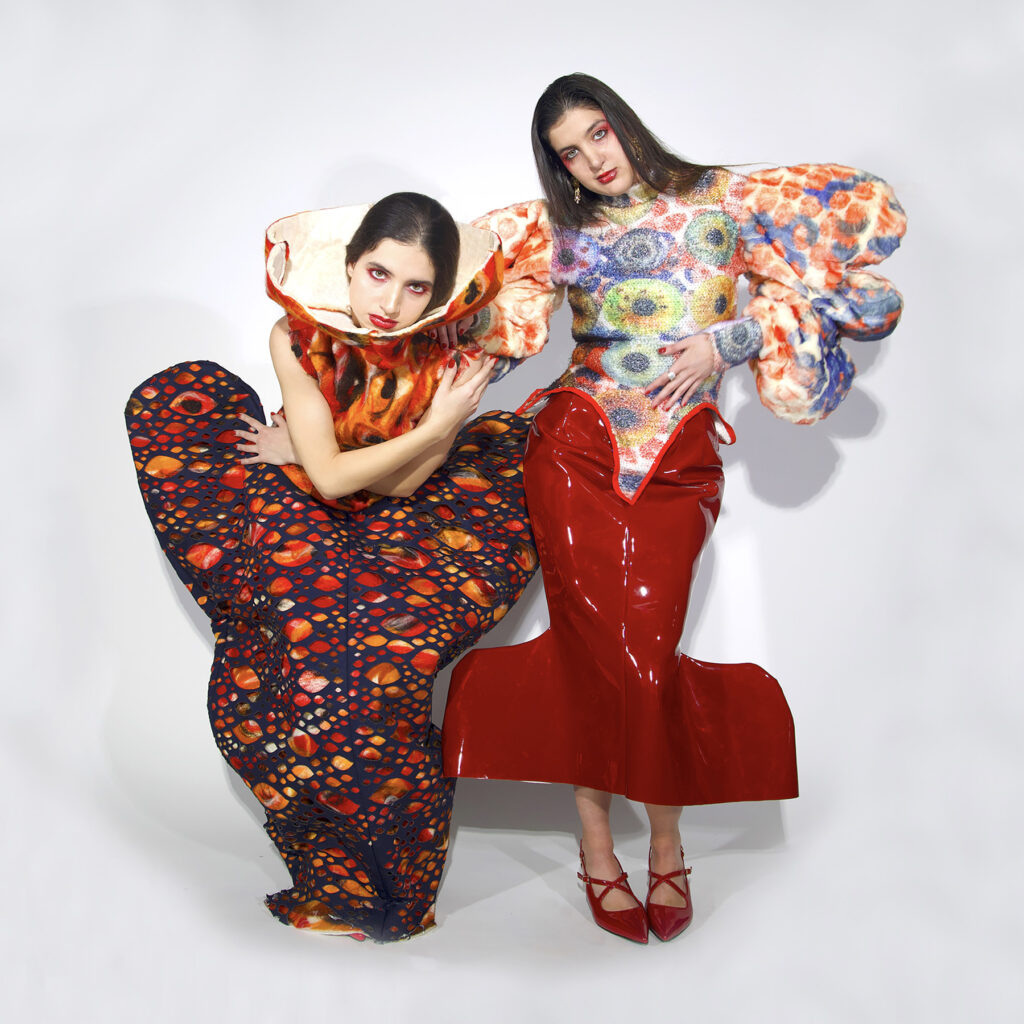 No Me Mires, an evil eye fashion collection by Parsons designer Marcia La Vecchia Galan